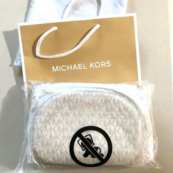 NWT - Michael Kors Jet Set Charm Small Logo Crossbody Bag - Picture 5 of 8